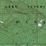 Western Michigan University MI-Hessel: Authoritative US Topos 1964 digital map