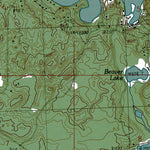 Western Michigan University MI-Hillman: Authoritative US Topos 1986 digital map