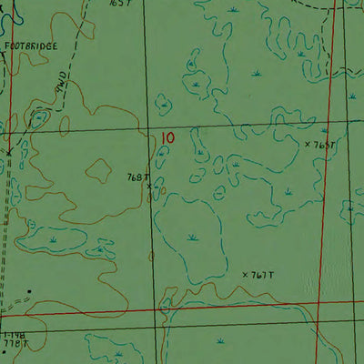 Western Michigan University MI-Hillman NE: Authoritative US Topos 1986 digital map