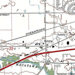 Western Michigan University MI-Holland East: Authoritative US Topos 1972 digital map