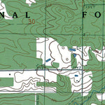 Western Michigan University MI-Hoxeyville: Authoritative US Topos 1987 digital map