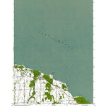 Western Michigan University MI-Huron City: Authoritative US Topos 1970 digital map