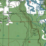 Western Michigan University MI-Indian River: Authoritative US Topos 1986 digital map