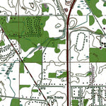 Western Michigan University MI-Jackson North: Authoritative US Topos 1970 digital map