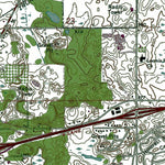 Western Michigan University MI-Jackson North: Authoritative US Topos 1970 digital map