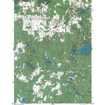 Western Michigan University MI-Johannesburg: Authoritative US Topos 1950 digital map