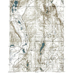 Western Michigan University MI-K P Lake: Authoritative US Topos 1951 digital map