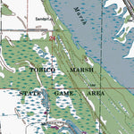 Western Michigan University MI-Kawkawlin: Authoritative US Topos 1967 digital map