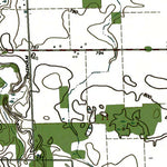 Western Michigan University MI-Laingsburg: Authoritative US Topos 1972 digital map