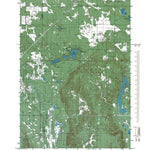 Western Michigan University MI-Lake Arrowhead: Authoritative US Topos 1985 digital map