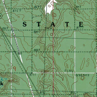 Western Michigan University MI-Lake Geneva: Authoritative US Topos 1986 digital map