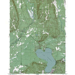 Western Michigan University MI-Lake Margrethe: Authoritative US Topos 1950 digital map