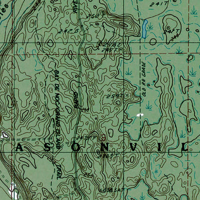 Western Michigan University MI-Lake Stella: Authoritative US Topos 1985 digital map