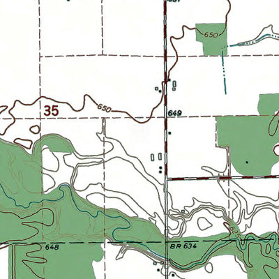 Western Michigan University MI-Lakefield: Authoritative US Topos 1973 digital map