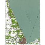 Western Michigan University MI-Lakeport: Authoritative US Topos 1961 digital map
