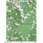 Western Michigan University MI-Larks Lake: Authoritative US Topos 1982 digital map