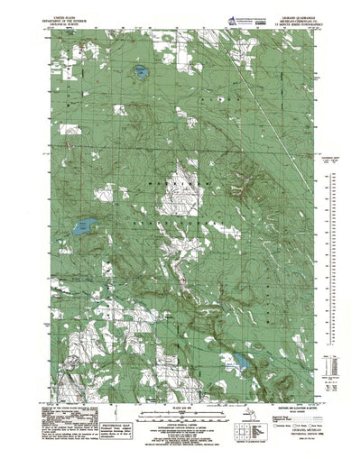 Western Michigan University MI-Legrand: Authoritative US Topos 1986 digital map