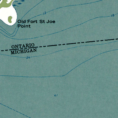 Western Michigan University MI-Lime Island: Authoritative US Topos 1964 digital map