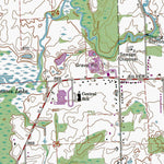 Western Michigan University MI-Linden: Authoritative US Topos 1969 digital map