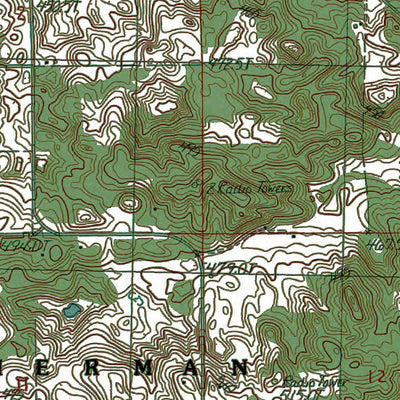 Western Michigan University MI-Lucas: Authoritative US Topos 1983 digital map