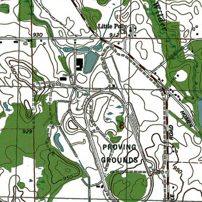 Western Michigan University MI-Lyon Lake: Authoritative US Topos 1980 digital map