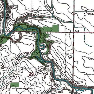 Western Michigan University MI-Maple Rapids: Authoritative US Topos 1965 digital map