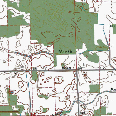 Western Michigan University MI-Maybee: Authoritative US Topos 1967 digital map