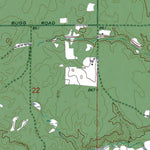 Western Michigan University MI-McGinn Creek: Authoritative US Topos 1972 digital map