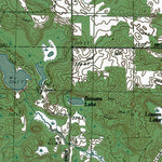 Western Michigan University MI-Merrill Lake: Authoritative US Topos 1984 digital map