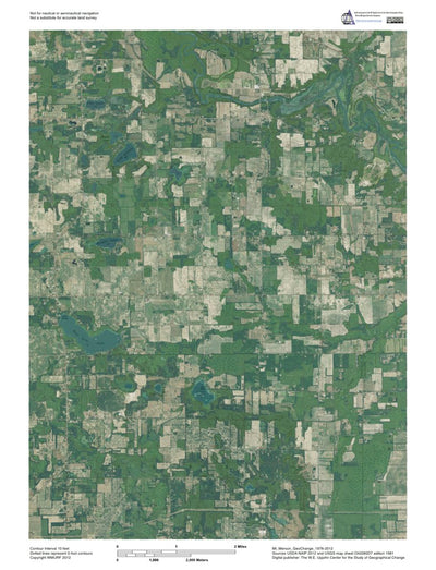 Western Michigan University MI-Merson: GeoChange 1976-2012 digital map