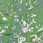 Western Michigan University MI-Merwin Lake: Authoritative US Topos 1972 digital map