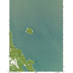 Western Michigan University MI-Middle Island: Authoritative US Topos 1971 digital map