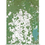 Western Michigan University MI-Millecoquins: Authoritative US Topos 1973 digital map