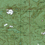 Western Michigan University MI-Millerton: Authoritative US Topos 1987 digital map