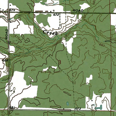 Western Michigan University MI-Mount Forest: Authoritative US Topos 1967 digital map