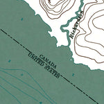Western Michigan University MI-Munuscong NE: Authoritative US Topos 1953 digital map