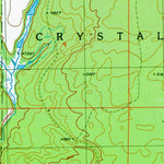 Western Michigan University MI-Ned Lake SE: Authoritative US Topos 1985 digital map
