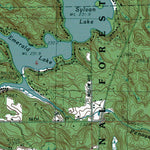 Western Michigan University MI-Newaygo: Authoritative US Topos 1985 digital map