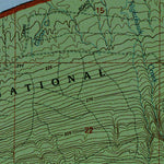 Western Michigan University MI-Nighthawk Creek: Authoritative US Topos 1999 digital map