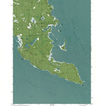 Western Michigan University MI-North Point: Authoritative US Topos 1971 digital map