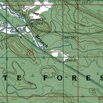 Western Michigan University MI-Northland NE: Authoritative US Topos 1986 digital map