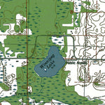Western Michigan University MI-Northwest Albion: Authoritative US Topos 1980 digital map