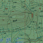 Western Michigan University MI-Oak Bluff: Authoritative US Topos 1999 digital map