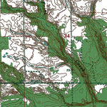 Western Michigan University MI-Omer SW: Authoritative US Topos 1968 digital map