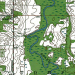 Western Michigan University MI-Onondaga: Authoritative US Topos 1981 digital map