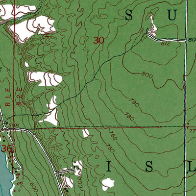 Western Michigan University MI-ONT-Baie De Wasai: Authoritative US Topos 1951 digital map