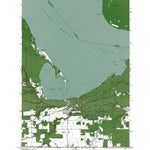 Western Michigan University MI-ONT-Brimley: Authoritative US Topos 1951 digital map