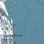 Western Michigan University MI-ONT-Rockwood: Authoritative US Topos 1967 digital map