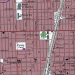 Western Michigan University MI-ONT-Wyandotte: Authoritative US Topos 1967 digital map
