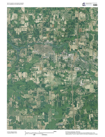 Western Michigan University MI-Otsego: GeoChange 1965-2012 digital map